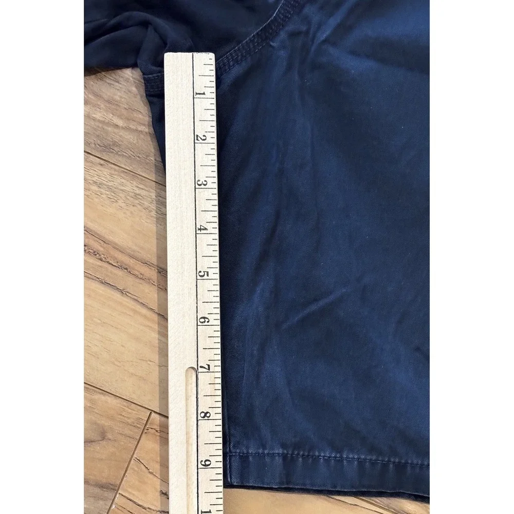 Banana Republic Mens 35 Navy Blue Aiden Shorts 9.5